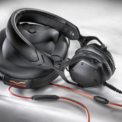  V-MODA XS On-Ear Folding Design Noise-Isolating Metal Headphone (White Silver)