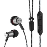 V-MODA Forza Metallo In-Ear Headphones with 3-Button Remote & Microphone - Samsung and Android Devices, Gunmetal Black