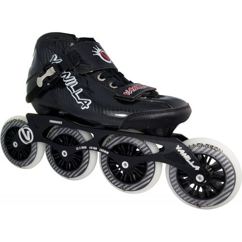  [아마존베스트]VNLA Carbon Speed Roller Inline Skates - Adjustable Inline Skates - (Black, Blue, Green, Red)