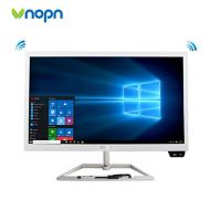VNOPN 21.5 PC All in One Desktop Computer with Intel Celeron J1900 2.0-2.41GHz Quad Core Processor, 8GB RAM & 1T HDD, Dual WiFi Antenna & Dual Band, Support Windows 7/8/10 & Linux