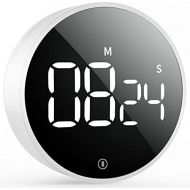 [아마존베스트]VOCOO Digital Kitchen Timer, Magnetic Countdown & Countdown Digital Kitchen Timer, 3 Volume Levels, 2 Non-Slip Pads, Egg Timer with Large LED Screen, for Home Fitness in Classroom