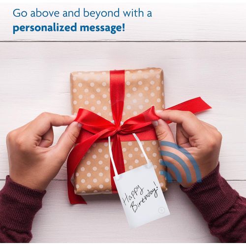  [아마존베스트]Voice Express 60 Second Voice Recorder Gift Tag for Personal Messages - DIY Gift Personalization with Playback