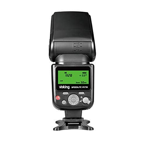  VOKING VK750 Manual LCD Display Universal Flash Speedlite Compatible with Nikon Pentax Panasonic Olympus Fujifilm DSLR Mirrorless Cameras