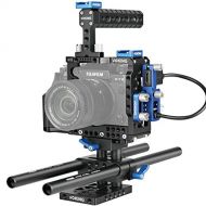 Voking Aluminum Alloy VK-XT2B Follow-Focus Camera Video Filmmaking Cage Kit for Fujifilm X-T2