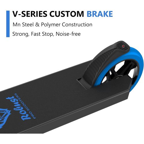  VOKUL Pro Scooter Trick Scooters, Entry Level Stunt Scooter for Kids Ages 6-12 Years and Up, Alloy Wheels Complete Scooter