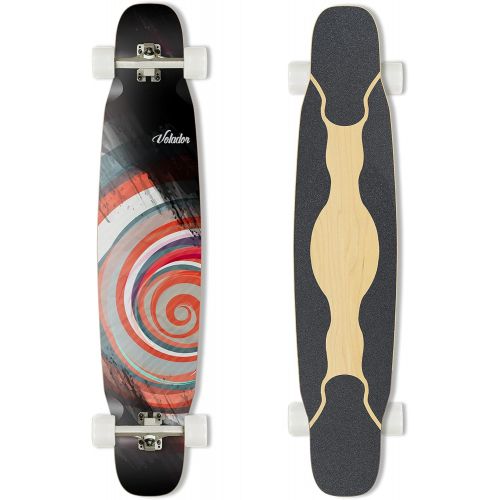  [아마존베스트]VOLADOR 46inch Maple Dancing Longboard