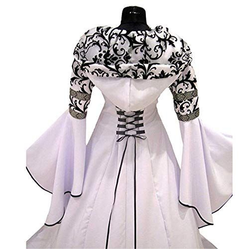  VOLOER Medieval Victorian Renaissance Gothic Wedding Dress US Ship