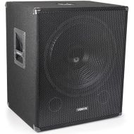 Vonyx SMWBA18 Active PA Subwoofer, 46 cm (18) Woofer with 1000 Watts Max, Black