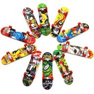 VORCOOL 3 stuecke Mini Kunststoff Skateboard Deck Truck Bord Spielzeug Kinder Geschenk (Farbe randomisierung)