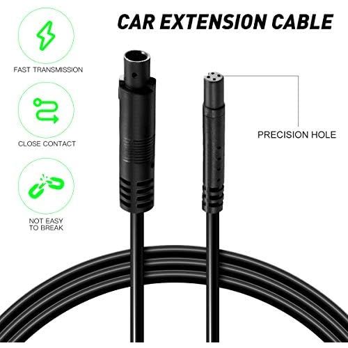  Vosarea dash cam rear view camera rear car recorder cable extension cable 2.5 M 4 pin for 12 V 24 V