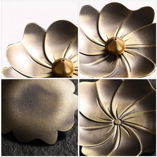  인센스스틱 VOSAREA Lotus Censer Stick Incense Holder Cone Coil Incense Holders Burner Ash Catcher Home Fragrance Accessories