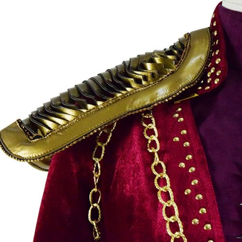  VOSTE Cersei Costume Halloween Cosplay Party Show Queen Black Long Dress for Women