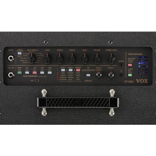  VOX Valvetronix VT100X Hybrid Modeling 1x12 Combo Guitar Amplifier