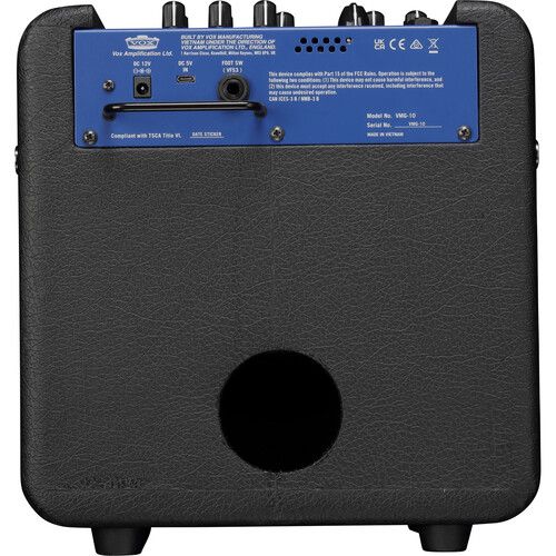  VOX Mini GO 10W Portable Modeling Amplifier (Cobalt Blue)