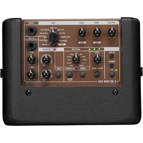  VOX Mini GO 3W Portable Modeling Amplifier (Earth Brown)