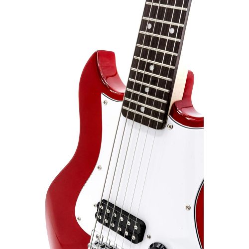  [아마존베스트]VOX SDC-1 Mini Electric Guitar Red