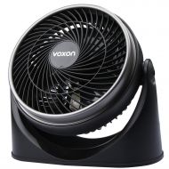 VOXON Ventilator, Tisch-/Wand-Tischventilator Kraftvoller und gerauscharmer Turbo-Ventilatoren mit 3 Geschwindigkeitsstufen und verstellbaren Neigungswinkel