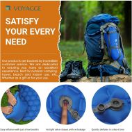 VOYAGGE Camping Sleep Pad, Ultimate for Camping, Backpacking, Hiking, Adventure, Compact, Comfortable and Lightweight Air Mattress