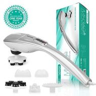 VOYOR 5-in-1 Handheld Neck Back Massager Deep Tissue Percussion Massage for Shoulder, Leg, Foot,...