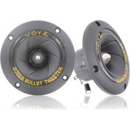 [아마존베스트]VOYZ 400 Watt 3.5” Piezo Super Horn Tweeters Aluminum Diaphragm 4-8 ohms 1 Pair (2pcs) (PET-1919)