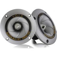 [아마존베스트]VOYZ 400 Watt 3.5” Piezo Super Horn Tweeters Aluminum Diaphragm 4 - 8 ohms 1 pair (2pcs) Gray (PET-1918)