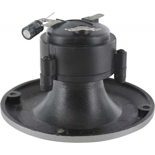  [아마존베스트]VOYZ 400 Watt 3.5” Piezo Super Horn Tweeters Aluminum Diaphragm 4 - 8 ohms 1 pair (2pcs) Gray (PET-1918)