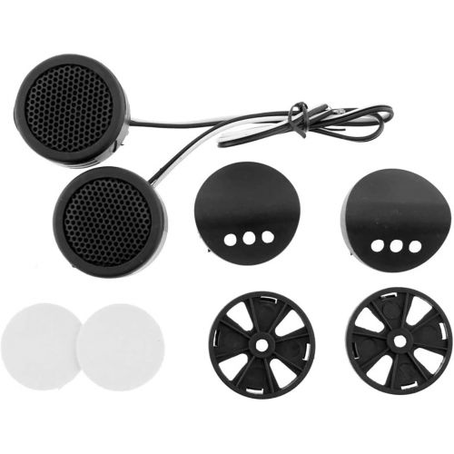  [아마존베스트]VOYZ - Dome Car Tweeter Kit 180 Watts 1.6 High Efficiency Audio System 4 ohm 1 Pair