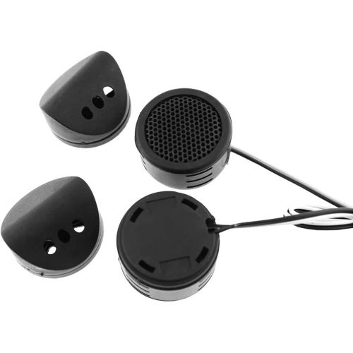  [아마존베스트]VOYZ - Dome Car Tweeter Kit 180 Watts 1.6 High Efficiency Audio System 4 ohm 1 Pair