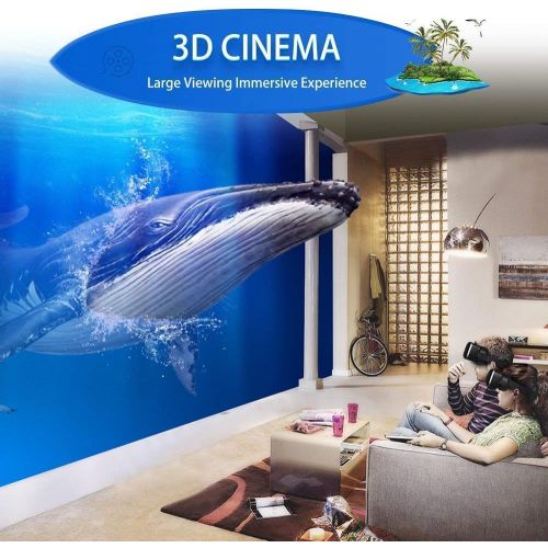  [아마존베스트]VR Headset,Virtual Reality Headset, VR SHINECON 3D VR Glasses for TV, Movies & Video Games - Virtual Reality Glasses VR Goggles for iPhone, Android and Other Phones Within 4.7-6.0