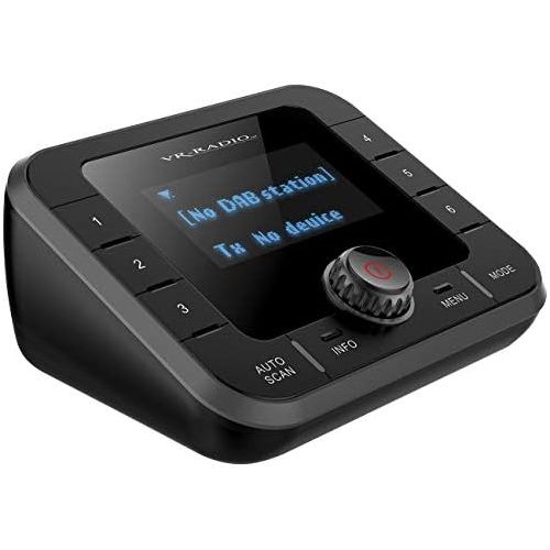 [아마존베스트]-Service-Informationen VR-Radio Radio transmitter, Bluetooth: DAB+/FM tuner for streaming to hi-fi systems and speakers, Bluetooth (DAB radio with transmitter, Bluetooth)