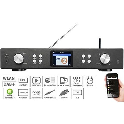  [아마존베스트]-Service-Informationen VR-Radio Webradio: Digital WLAN Hi-Fi Tuner with Internet Radio, DAB+, FM, MP3, Streaming (Internet Radio Tuner)