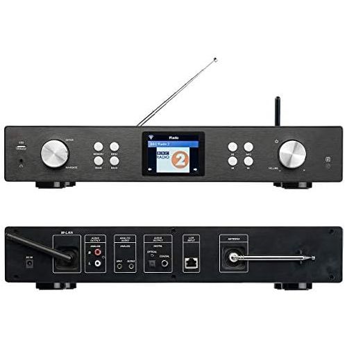  [아마존베스트]-Service-Informationen VR-Radio Webradio: Digital WLAN Hi-Fi Tuner with Internet Radio, DAB+, FM, MP3, Streaming (Internet Radio Tuner)