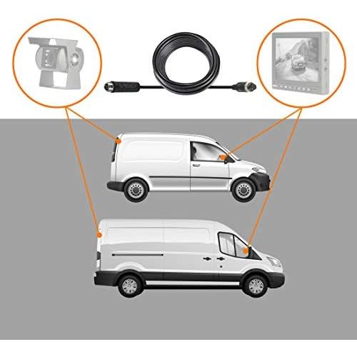  VSG Rear View Camera Extension Cable 4 Pin for all WT 5 and 7 Reversing Systems and Cameras Various Lengths Available