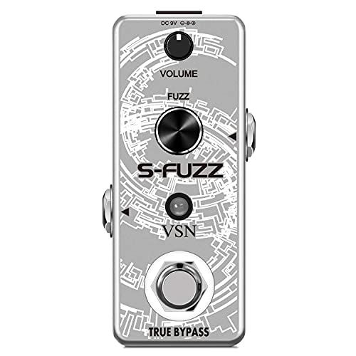  VSN Guitar Fuzz Traditional Rich, zinc alloy Classic Effects Pedal (L-325)