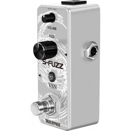  VSN Guitar Fuzz Traditional Rich, zinc alloy Classic Effects Pedal (L-325)