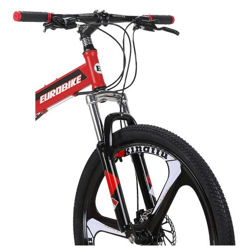  VTSP Mountain Bicycle 3 Spoke Wheel Dual Suspension 21 Speeds, G4 26 inch Frame Double Brake Bike