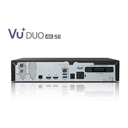  VU+ Duo 4K SE 1x DVB C FBC Tuner 1TB HDD Linux Receiver UHD 2160p