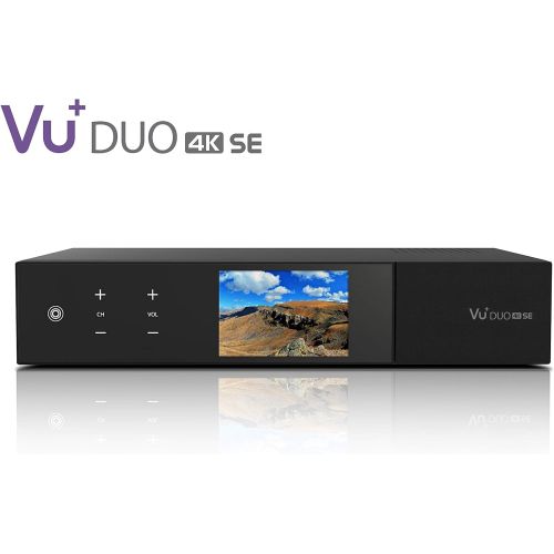  VU+ Duo 4K SE 1x DVB C FBC Tuner 1TB HDD Linux Receiver UHD 2160p