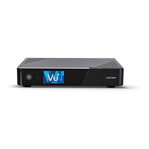  VU+ UNO 4K SE Twin Tuner Linux Receiver (UHD, 2160p) Black Black