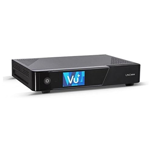  VU+ UNO 4K SE Twin Tuner Linux Receiver (UHD, 2160p) Black Black