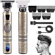 VUENICEE Professional Long Hair Trimmer, Electric Hair Trimmer, Waterproof, LED Residual Power Display, USB Charging, 4 Limited Combs (1.5 mm/2 mm/3 mm/4 mm)