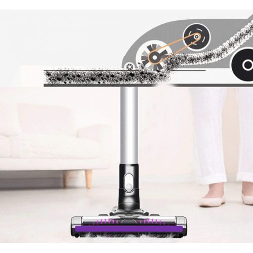  VViViD REV Bigfoot Turbo Purple Cordless Stick Vacuum Cleaner w/Lithium Ion Battery