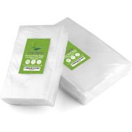 Upgrade!!VacYaYa 100 Count Vacuum Sealer Bags 50 Each Size Quart 8 x 12 and Gallon 11 x 16 for Food Saver, Seal a Meal Vac Sealers, Sous Vide Cooking Vaccume Safe, Pre-Cut Storage