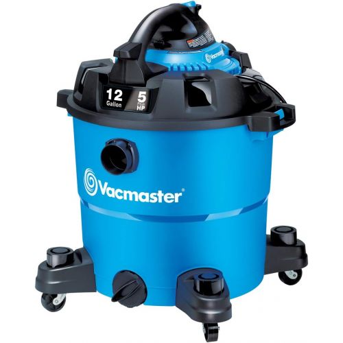  Vacmaster VBV1210, 12-Gallon 5 Peak HP Wet/Dry Shop Vacuum with Detachable Blower