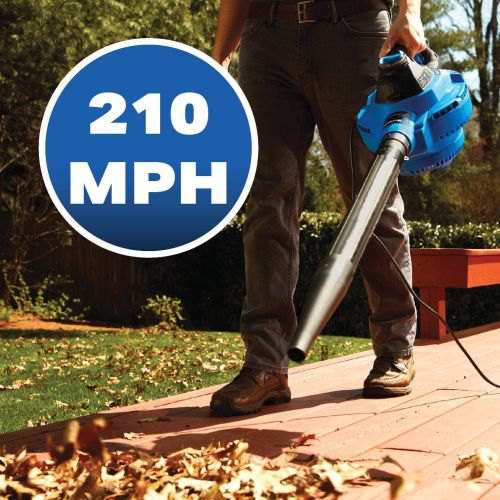  Vacmaster VBV1210, 12-Gallon 5 Peak HP Wet/Dry Shop Vacuum with Detachable Blower