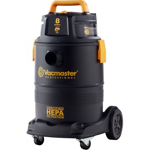  Vacmaster Pro 8 gallon Certified Hepa Filtration Wet/Dry Vac