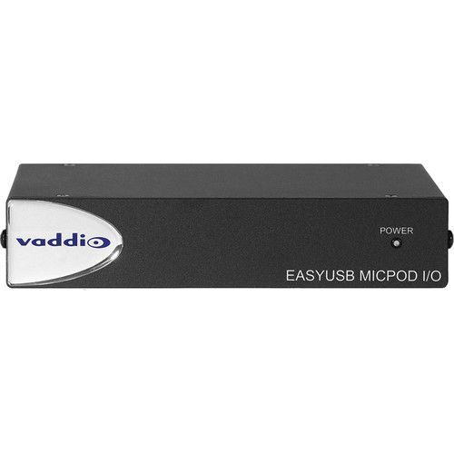  Vaddio EasyUSB MicPOD I/O Interface with Four CeilingMIC Microphones