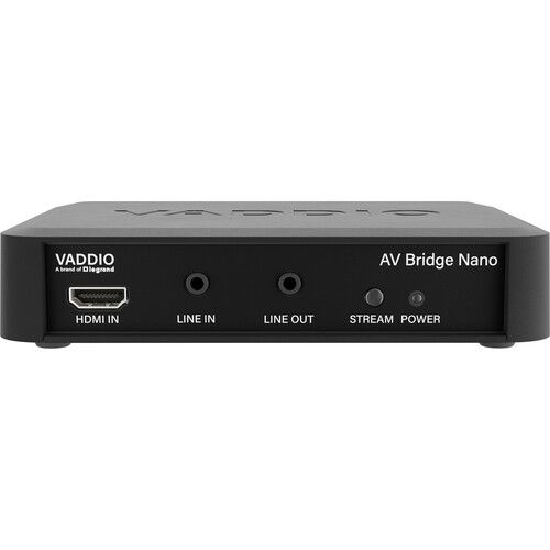  Vaddio AV Bridge Nano HDMI to USB and IP Converter