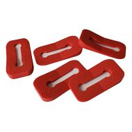 [아마존베스트]Vadiff Silicone Gas Stove Child Safety Knob Locks | Oven Knob Guard (5 Pk)(Red)