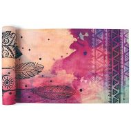 Vagabondgoodsyoga Dream Weaver Yoga Mat-yoga- printed yoga mat- tribal yoga mat- dream catcher- tie dye- boho-feathers- yoga mat